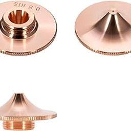 Laser Nozzle Type B Single Double Chrome Plated D32 M14 Caliber 0.8mm-8.0mm for Fiber Laser Cutting Head(7mm,Double Layer Chrome)-image-93