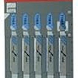 Bosch Professional Jigsaw Blades T 118 A, Basic For Metal, Blade Length 92Mm, Suitable For Thin Sheet Metals, Pack Of 5-17