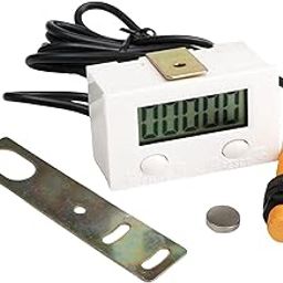 LOOM TREE® Electronic Digital Counter Meter Accurate Counter Panel Gauge Practical Automatic Induction-28