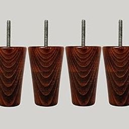 Paras | Luxury Wooden Sofa Leg and Furniture Leg TeakPack of 4-picture-13