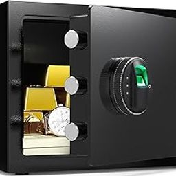 Marcree 0.45 Cub Safe Box, Money Safe with Electronic Digital Keypad, Small Home Safe Box with Internal LED Light, Solid Alloy Steel Personal Safe for Office Hotel Home, Black-14