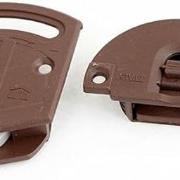 Cabinet Door Sliding Plastic Roller Wheel Top and Bottom Wheel (4 Pcs)-image-29
