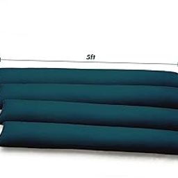 Flibyt 5FT Water Activated Flood Barriers for Home Door, Sandless Sand Bags for Anti Flood Control, Alternative Sandbag for Rain Protection, Absorbent Prevention for Garage & Basement (4-Pack)-7