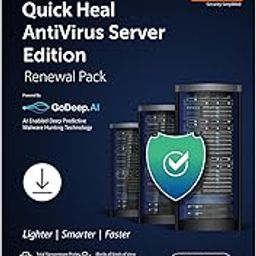 Quick Heal Antivirus Server- Renewal Pack - 1 User, 3 Year (Existing Quick Heal Single User SERVER Subscription needed (Email Delivery in 1 Hour - No CD)-4