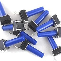 SME 10 pics 4 Pin 6 * 6 * 15mm Micro Push Button Switch,15mm Base to Head Height-image-87