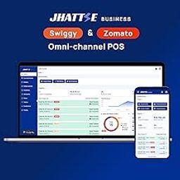 Jhattse Restaurant Billing Software with Zomato and Swiggy Integration | 1 year Plan|-23