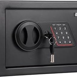 iBELL SL-20B Digital Electronic Safe Locker for Personal and Office Use | 20L Black Locker with White LED, Light and Emergency Key Access, 12 Months Warranty-18