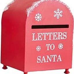 Enakshi (Label) Creations Santa Mailbox Christmas Decorations Postbox Letter Box for Outdoor Xmas Room|Home Decor|Figurines-image-25