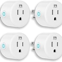YNF Smart Plug, Compatible with Alexa, Simple to Set Up with One Voice Command, Voice Control, Remote Control, Timer & Schedule & Group Controller, Stable Connection, Alexa Echo Required （4 Pack）-21