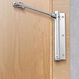 RONFLID Spring Door Closer, Adjustable Automatic Door Closer for Residential/Commercial use, Surface Mounted Door Closer with Allen Key and Screws, Soft Closing Door-picture-13