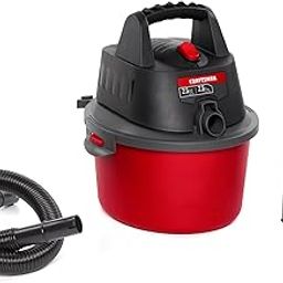 CRAFTSMAN CMXEVBE17250 2.5 gallon 1.75 Peak Hp Wet/Dry Vac, Portable Shop Vacuum with Attachments-picture-2