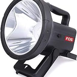 FOS LED Search Light 30W with 10400 mAh Lithium-ION Battery (Range up to 2 KM.) 2 Modes Rechargeable Handheld Torch - 1 Year Warranty - BIS Certified-image-37