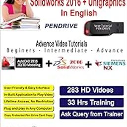 Veer Tutorial Autocad 2016 + Solidworks 2016 + Unigraphics Videos Training (1 Pen Drive, 33 Hrs, 283 Hd Videos) In English-4
