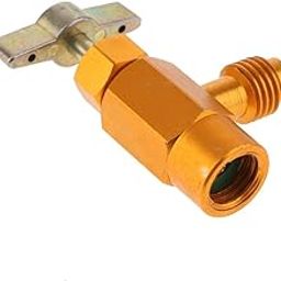 SAZ DEKOR® Alloy R134a R134 AC Interdynamics DV-134 CAN TAP Dispensing Valve Opener 1-12