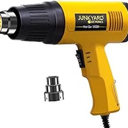 JUNKYARD 1800W Hot Air Heat Gun for Domestic and Industrial use.(Color: Yellow)-17