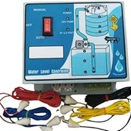 Automatic Water Level Controller Indicator with Sensor for Sump and Overhead Tank-19