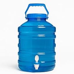 Portable Water Dispenser, 10 Litre Bottle Compatible, Hot and Cold Water Tap, Multi Colour (Blue)-image-23
