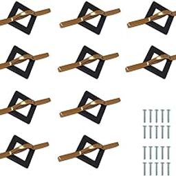 VOLO Rose Gold/Black Cabinet Knob/Wardrobe Door Knobs/Cupboard Drawer Pull Handle/Kitchen Drawer Knob(Knob_S-167_Rose Gold, 10 Pcs)-image-63