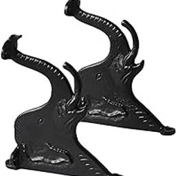 BOSCO Designer Elephant Metal Wall Bracket Set of 2, Multipurpose Bracket, Shelf Bracket, l Bracket, Wall Brackets, Wall Angle Bracket,Bracket with Fittings-19