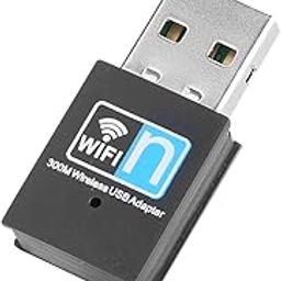USB WiFi Adapter,300M Mini USB 2.0 WiFi Adapter Dongle Wireless Network Card Receiver for Desktop Laptop,High Speed Data Transfers,for Windows 2000/XP/Vista/7/8/10, Linux,etc-12