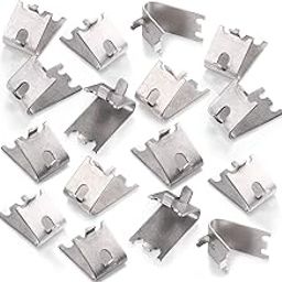 Hotop 920158 Refrigerator Shelf Clips Freezer Cooler Shelf Support Commercial Replacement Rack Clips Buckles for Fridge Parts-image-38
