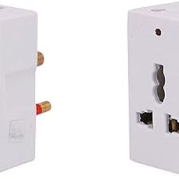 Cona Smyle 2071 Deluxe Gold Multi Plug, 6A 3-Pin International Socket with Indicator, 240V, Pack of 2-image-76