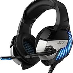 Gaming Headphones Headphoe K5 Pro Designed for Pc - Over Ear, Black-image-16