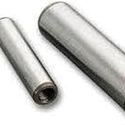 GK MART 8mm diameter x 40mm (4 cm) length hardened alloy steel straight extractable (inside thread 6mm) dowel pins - 3 Nos-22