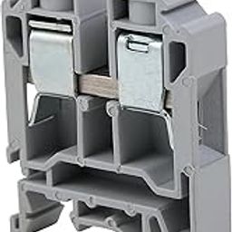 FTC - TERMINAL BLOCK POLYMIDE 2.5MM GREY COLOUR PACK OF (100 PC)-picture-0