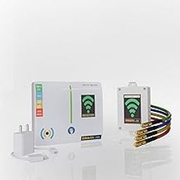Swarn Jal (Model: WL-A-RA10F) Wireless Water Level Indicator with Overflow & Empty Alarm, 4 Levels, Long Range up to 10 Floors/ 2 km, Brass Sensors, (Patented Technology)-0