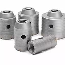 KROST Tcac Sds Shank Concrete Wall Drill Bit Hole Saw Cutter For Brick Cement Stone, 65Mm, Grey-image-63