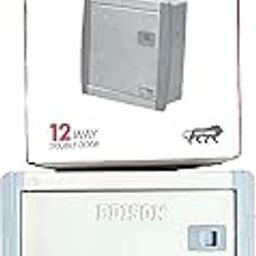 MCB Box.12 Way SPN Double Door Distribution Box Powder Coated Metal Body.-22