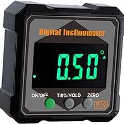 UJEAVETTE Inclinometer IP54 Digital Angle Gauge Meter for Machinery Carpentry Building B-picture-11