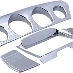 LOOM TREE® Tri Line Gauge & Stereo Decor Trim Cover For Harley Touring 2014-2018 | 1 Set Trim Cover-image-32