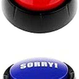 ATORSE Toy 2pcs Dome Shaped Sound Buttons Game Show Answer Buzzers-Toys & Hobbies-Games-Board & Traditional Games-Contemporary Manufacture-image-6