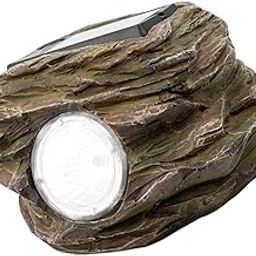 1 x solar stone lamp solar lights outdoor decoration solar light imitation stone decorative light family garden decorative lights street light-image-11