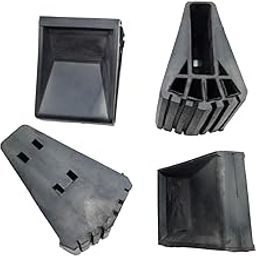 ARTISOUL® 4 Pieces Ladder Feet Covers Replace Convenient Rubber Steep Ladder Foot Pads 6.2Cmx1.6Cm | Tools | Ladders-image-13