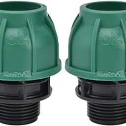 Cable Glands, 4PCS Liquid Tight Connector G1 External Thread Tight Straight Connector Conduit Connector Fitting-picture-23
