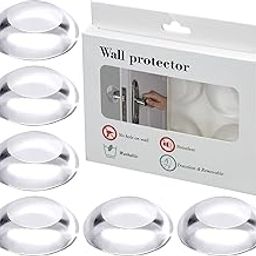 6 PCS Soft Close Door Stopper Wall Protector Quiet, Shock Absorbent Gel Door Stops, Adhesive Bumper Cushion Protector Wall Shield & Silencer for Door Handle Knob Furniture, Quiet Shock Absorben-image-73
