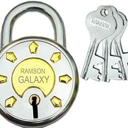 Ramson Galaxy Key 6 Lever Lock (Silver, Painted Finish)-picture-20