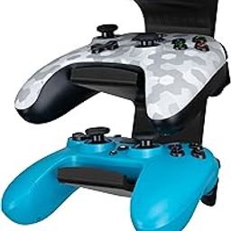 Brainwavz The IRIS - Under Desk Dual Universal Game Controller Mount Holder Hanger for XBOX ONE, SERIES X, PS5, PS4, PS3, SWITCH, STEELSERIES Gamepad & More, No Screws-10