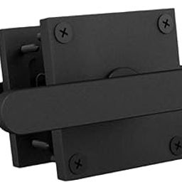 ATORSE Double Side Gate Latch Swinging Door Latch for Basement Terrace Wooden Fence-picture-1