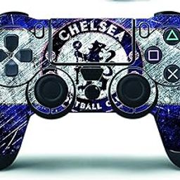 Elton PS4 Controller Designer 3M Skin for Sony PlayStation 4, PS4 Slim, Ps4 Pro DualShock Remote Wireless Controller - Chelsea Logo, Skin for One Controller Only-18