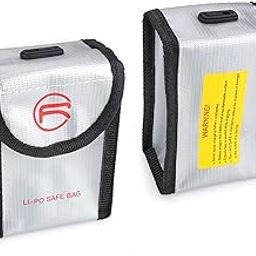 MERISHOPP Lipo Safe Bag Fireproof Explosionproof Bag Lipo Battery Storage Guard-image-30
