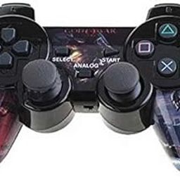PSS Wireless Controller for Play-Station 2, 2.4G Dual Vibration Gamepad with Receiver, Limited Edition-19