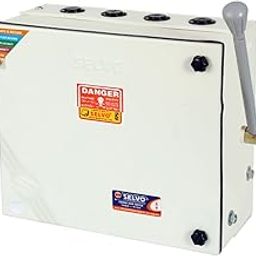 100 Amps 415 Volts Offload Four Pole Knife Type Changeover Switch-23