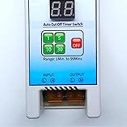 BUILTRONICS® Adv. Microcontroller Technology 1 Min to 99 Minutes Timer Switch for Geyser, Heater, Oven, Water Motor Pump, Fans, Lights etc. for Load up to 4000 Watts-image-48
