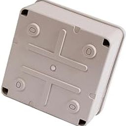 TRENDYNEST Waterproof Dustproof IP66 ABS PVC Junction Box Universal Electric Project Enclosure Pale Gray 3.9 x 3.9 x 2 inch(100 x 100 x 50 mm)-image-38