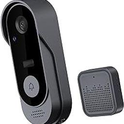 Wireless Door Bell Camera Waterproof Night View for Home Apartments Outdoor Round Button-image-61