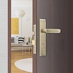 Godrej Mortise Lock|Handle Lock Set for Main & Internal Door of Home & Offices|NEH 21|Antique Brass Finish|8 inch Lockbody|60 mm Cylinder Key from Outside knob from Inside with 3 Keys|5 Years Warranty-image-18